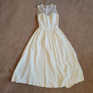 Vintage Donna Ricco NY sheer sweetheart dress, 4